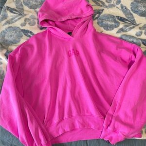 GAP Vibrant Pink Pullover Hoodie